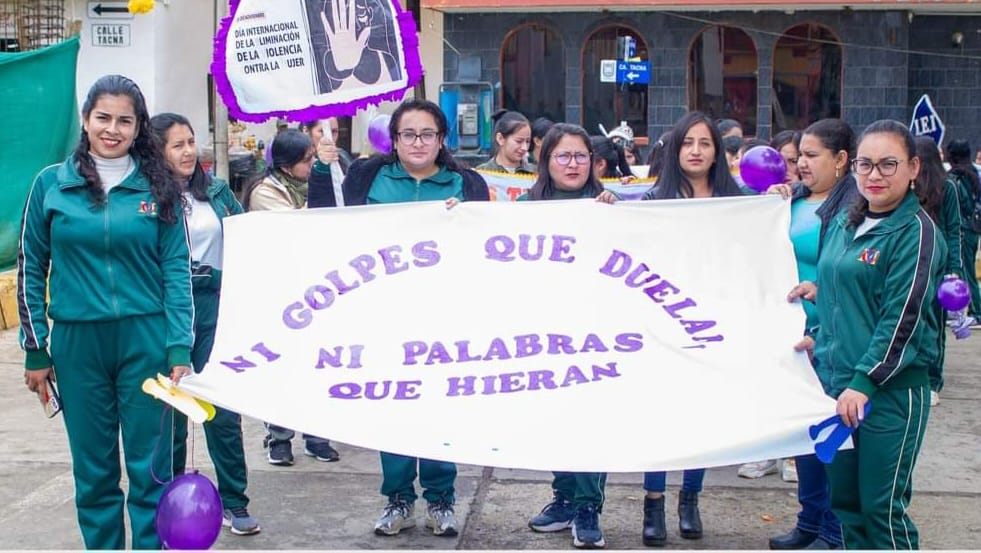 l pasado 25 de noviembre, Día Internacional para la Eliminación de la Violencia contra la Mujer, Ayabaca fue escenario de una jornada llena de actividades para sensibilizar y movilizar a la comunidad en la lucha contra la violencia de género. Bajo el lema "Por una Ayabaca libre de violencia de género", instituciones, organizaciones comunitarias y la población unieron esfuerzos para conmemorar esta fecha.