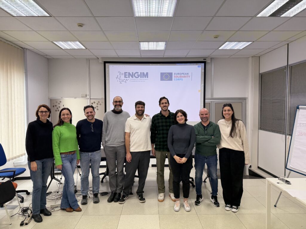 1er Encuentro del proyecto CARE en la sede de la organización italiana que lidera el consorcio ENGIM y compartir con el resto de socios Médicos del Mundo y TECHO