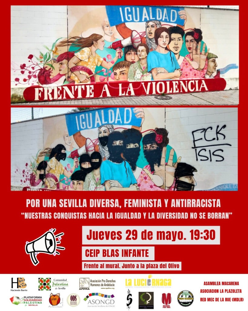 blas infante concentracion antiracismo islamofobia la macarena