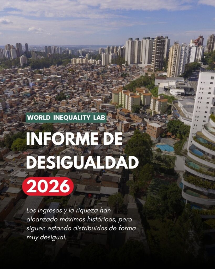 Informe desigualdad 2026 world inequality lab