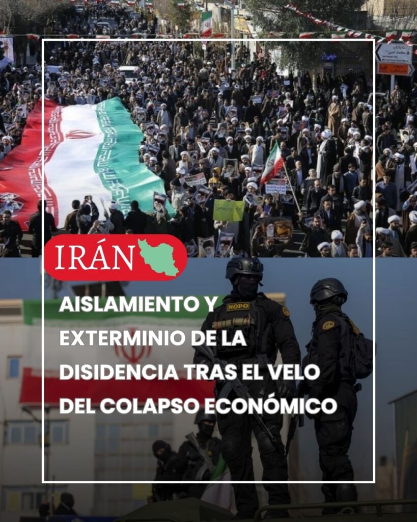 Irán: Aislamiento y exterminio de la disidencia tras el velo del colapso económico