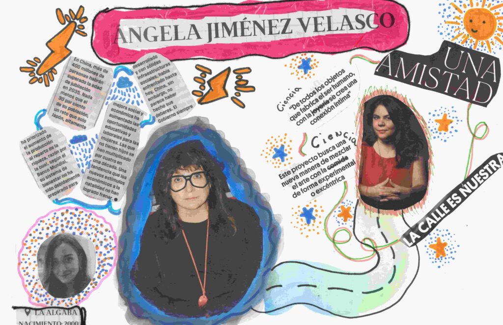 Collage del proyecto para combatir la reacción machista (dicen que exageramos) en el IES Pablo Picasso de Sevilla.