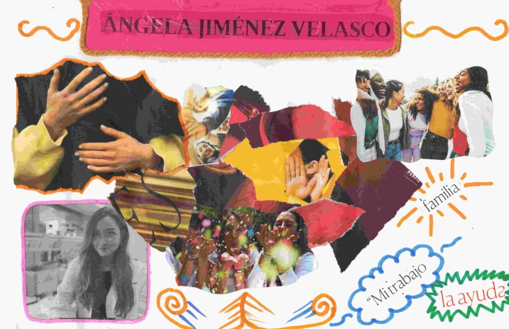 Collage artístico del proyecto para combatir la reacción machista (dicen que exageramos) en el IES Pablo Picasso de Sevilla.